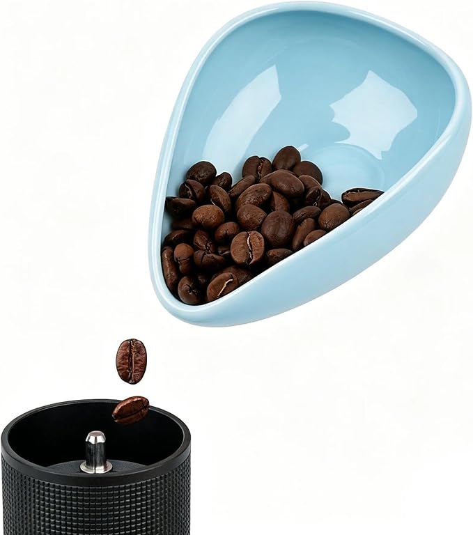 watchget Ceramic Coffee Dosing Cup & Tea Storage Tray, Single Dose Measuring by watchget