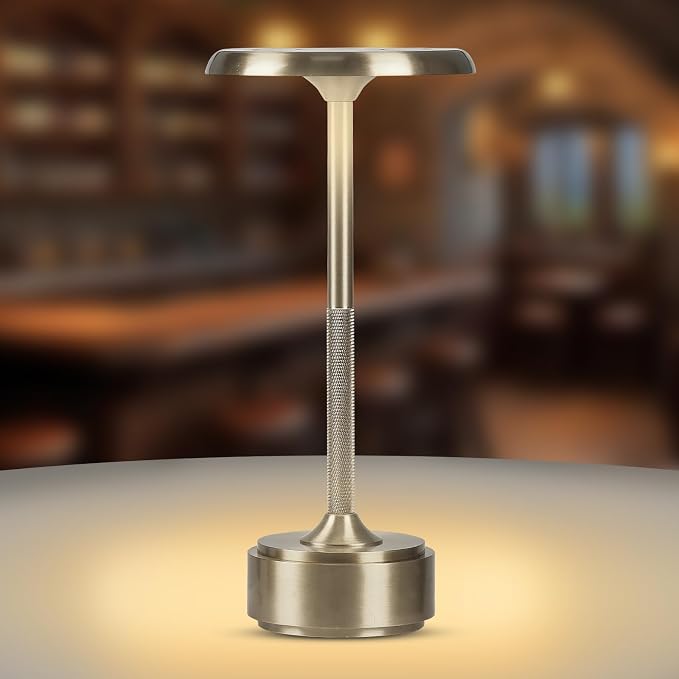 HAPYGI 5200mAh Rechargeable Cordless LED Table Lamps Touch Sensor Light by HAPYGILightings