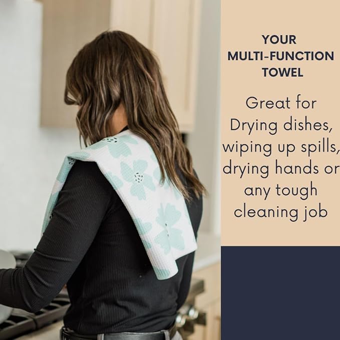 || 3 Pack|| Not Your Ordinary Kitchen Towel || Dish Towels || Waffle Weave - Image 5