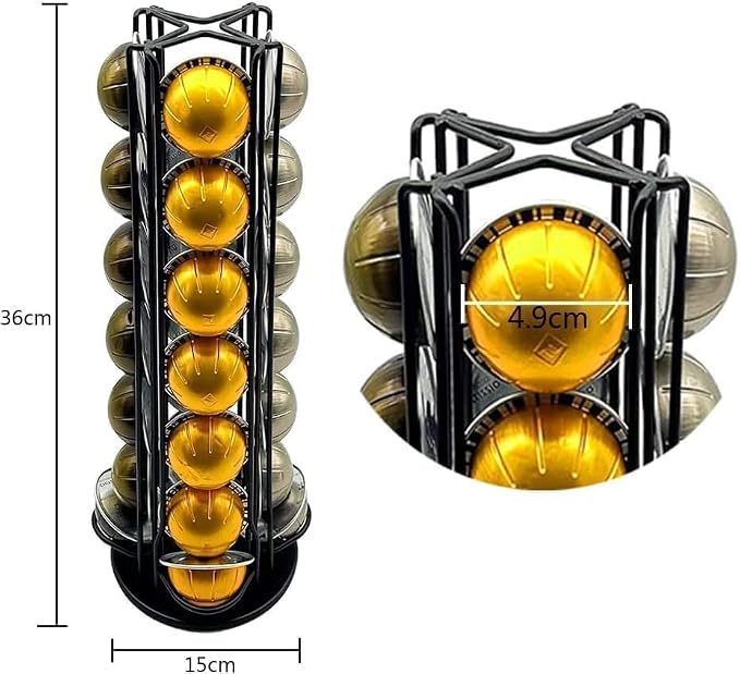Miuly Coffee Capsule Holder For Nespresso Vertuoline, Coffee Capsule Stands - Image 3