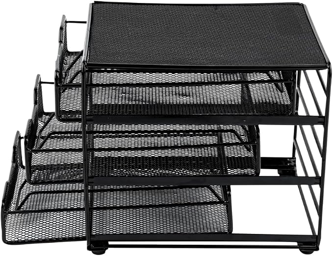 Restaurantware Restpresso 8.5 x 8.5x 7 Inch Multi-Tier Coffee Capsule Drawer 1 - Image 8
