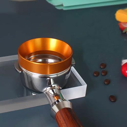 51mm Dosing Funnel, Aluminum Coffee Dosing Ring Espresso Portafilter Funnel - Image 7