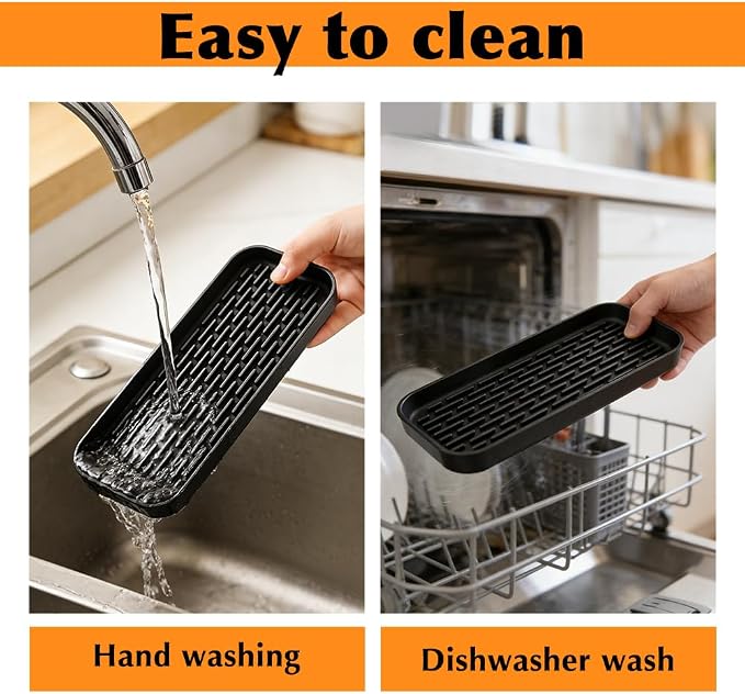 Drip Tray for Drink Dispenser, 1 Pack Silicone Tray Mat - Image 4