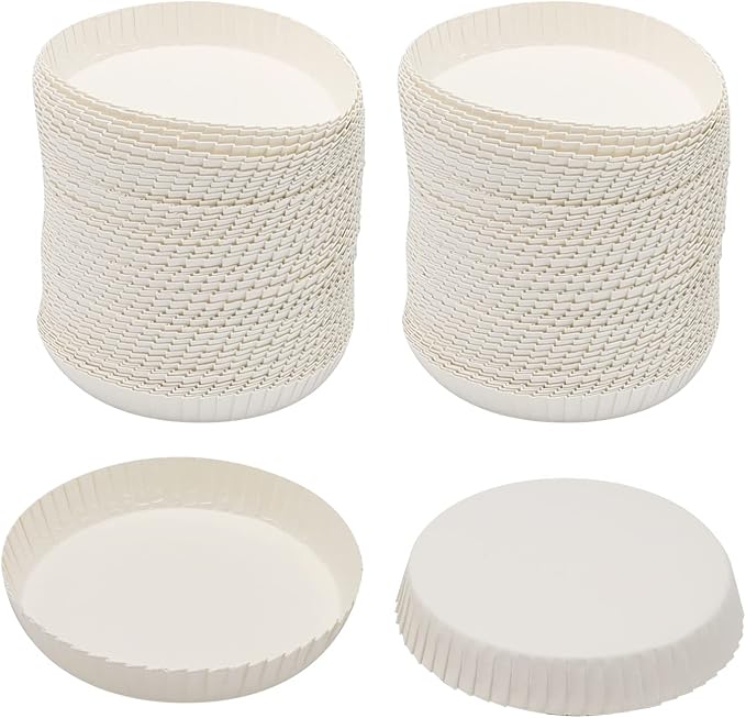 100pcs Disposable Cup Coverware 8 X 8cm Coffee Cup Drinking Lid Paper Cup Cap - Image 8