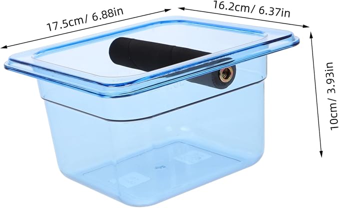 Gadpiparty Espresso Accessories Espresso Grounds Container Large Trash Bin - Image 2