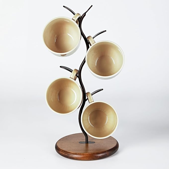 Sturdy Countertop Mug Tree by Amusediy