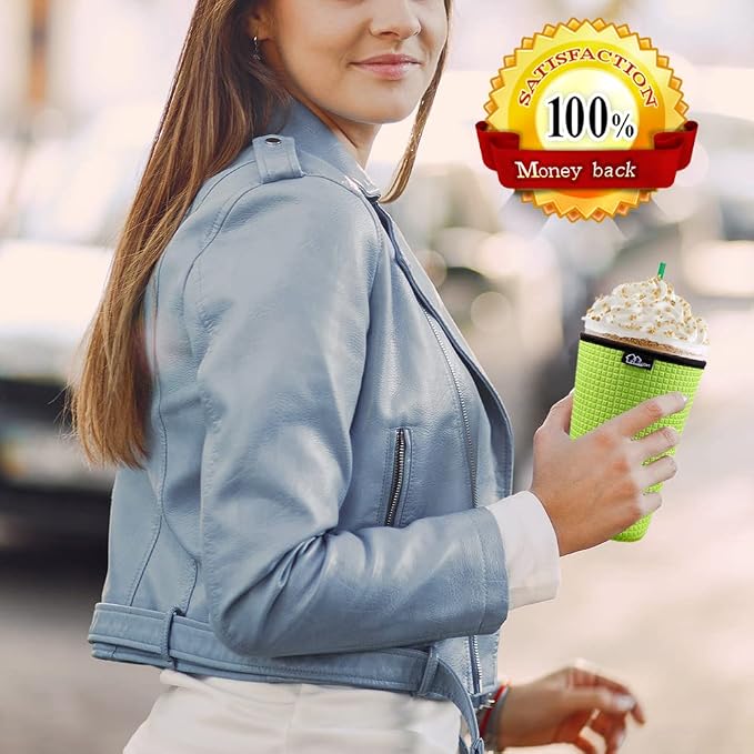 Reusable Iced Coffee Insulator Sleeve - Image 5