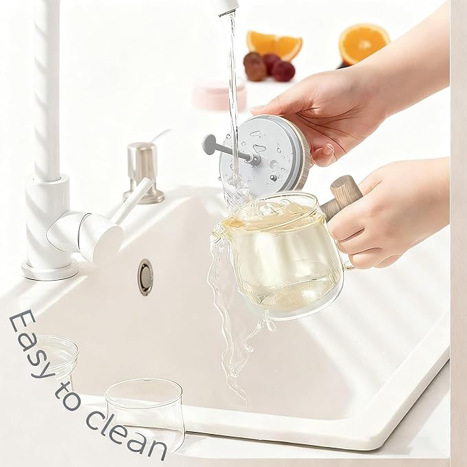 Automatic Stirring Mug, Glass Self Stirring Cup - Image 6