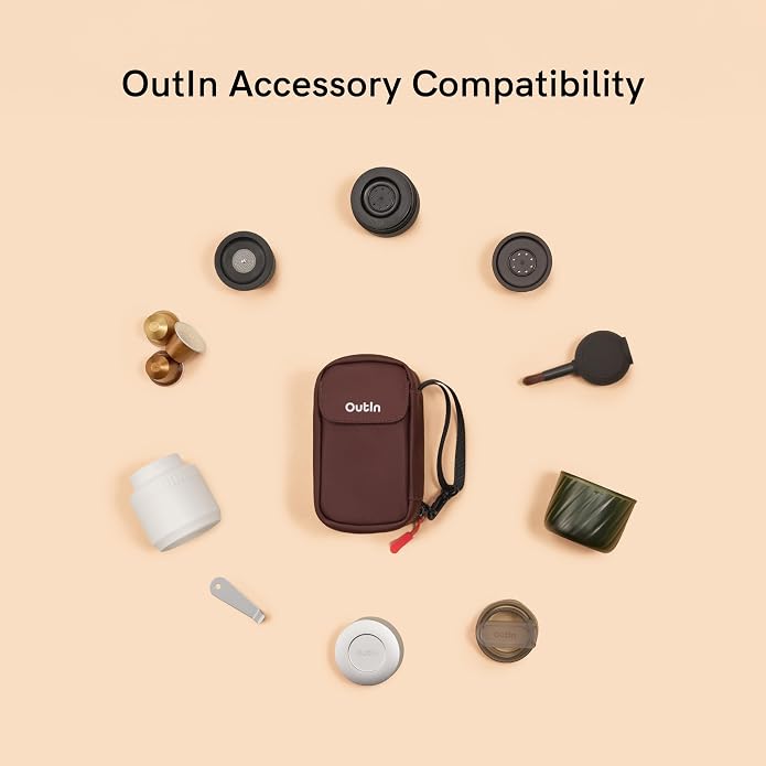 OutIn Gear Pouch, Portable Coffee Machine Accessory Case, Utility Multipurpose - Image 3