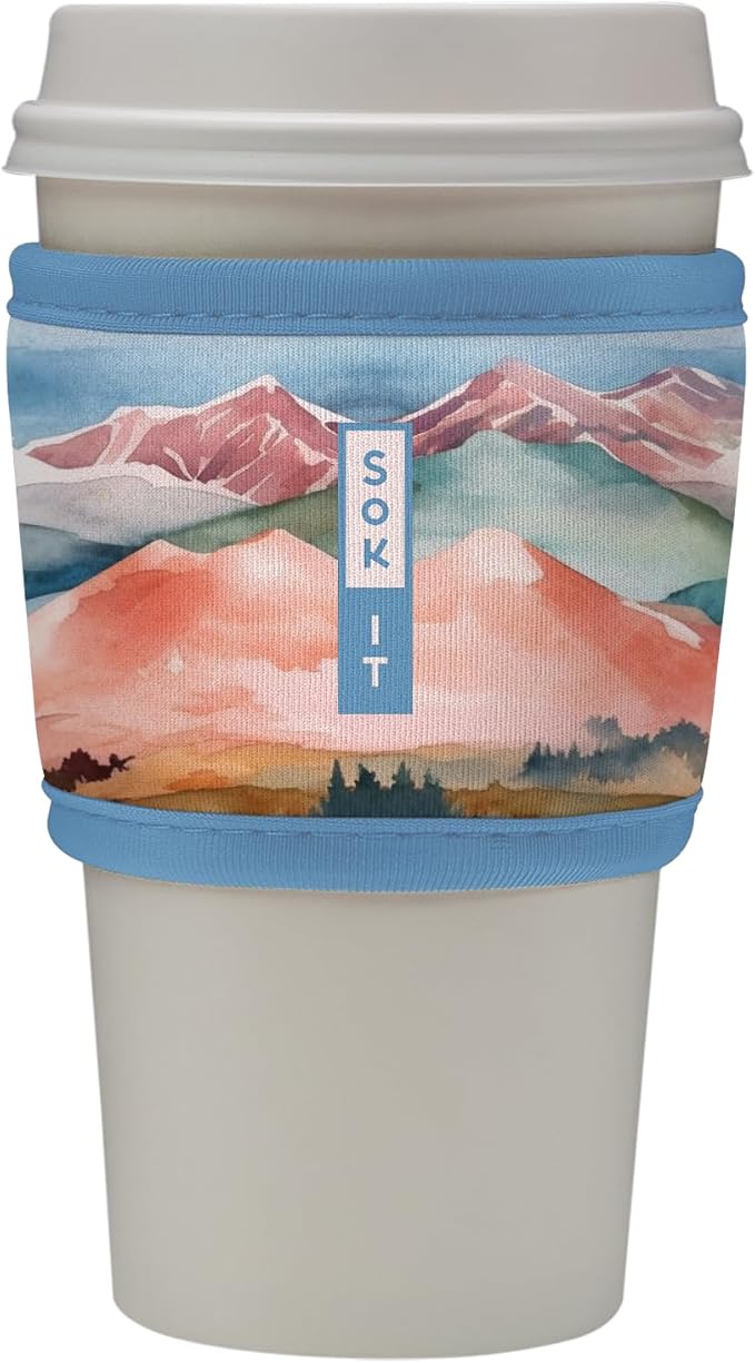 Sok It HotSok Coffee & Tea Reusable Insulated Neoprene Cup Sleeve by SokIt