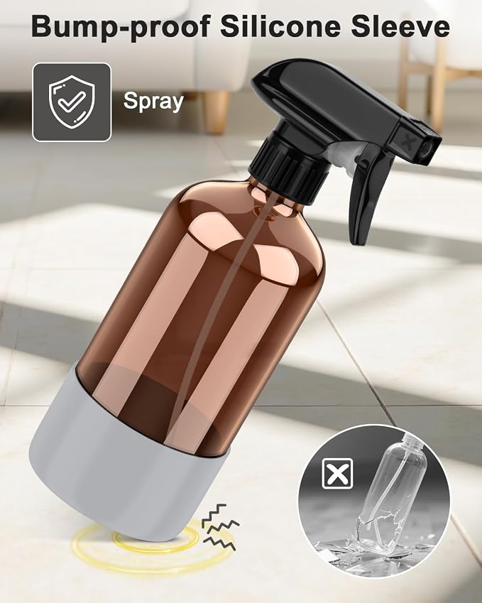 Bontip Amber Glass Spray Bottle - Image 4