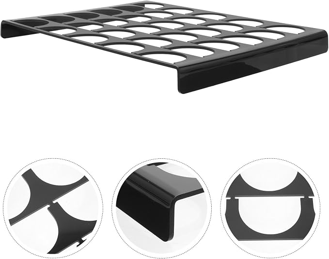 Sosoport Large Capacity Coffee Capsule Storage Holder Rack Organizer Stand Made - Image 8