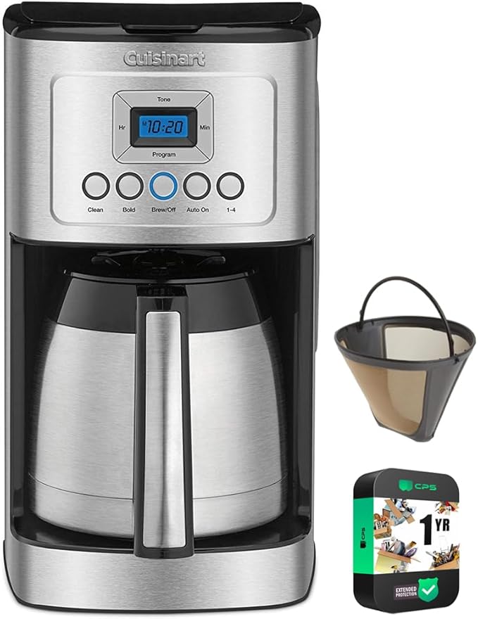 Cuisinart 12 Cup Programmable Stainless Steel Thermal Coffee Maker by Cuisinart