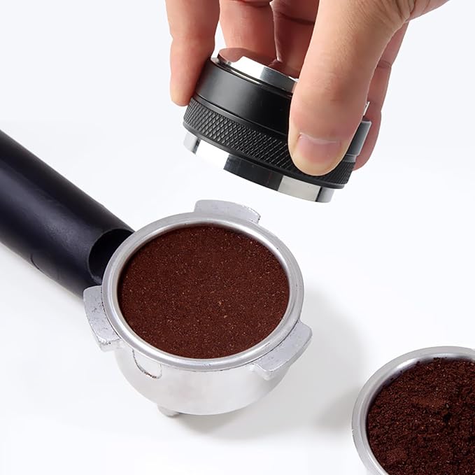 51mm Coffee Distributor & Tamper, Dual Head Coffee Leveler and Espresso Puck - Image 2