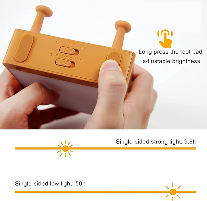QANYI Cool Toast Bread Night Lamp, Desk Lamp Gifts - Image 4