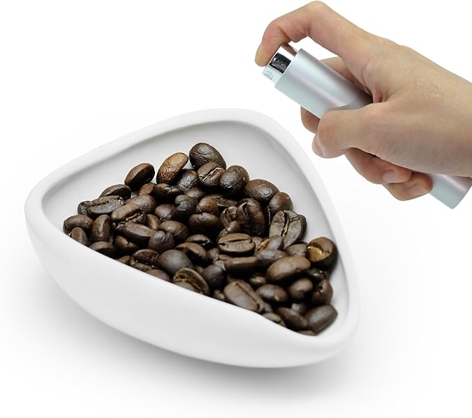 Coffee Bean Dosing Cup and Spray Bottle Set by Unknown