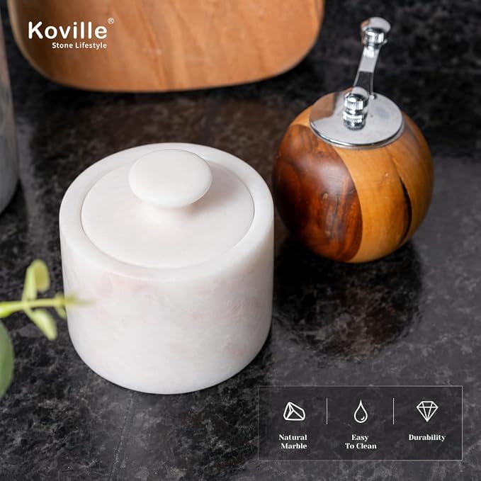 Koville Marble Salt Cellar - Image 5
