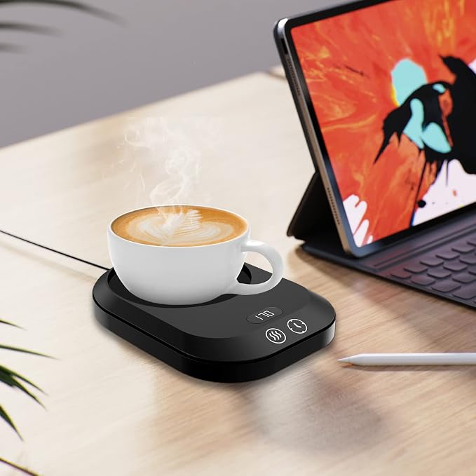 Coffee Mug Warmer for Desk, Electric Coffee Cup Warmer - Image 3