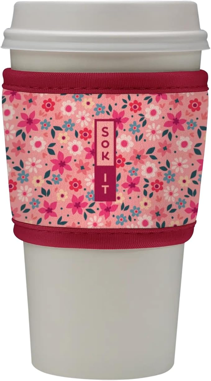Sok It HotSok Coffee & Tea Reusable Insulated Neoprene Cup Sleeve by SokIt