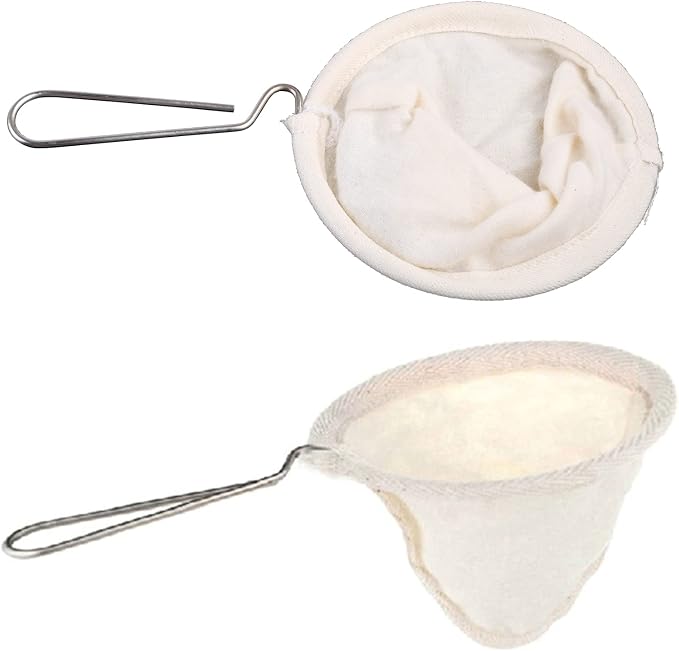 Flannel Cloth Coffee Filter Strainers Flannel Coffee Dripper - Image 8
