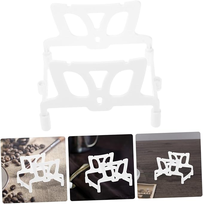 IMIKEYA Foldable Coffee Filter Holder Rack Drip Paper Storage Stand - Image 9