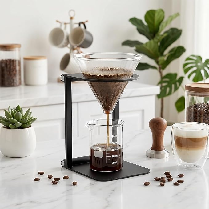 FINGERINSPIRE Compact Size Portable Coffee Stand 4.88x3.27x0.67 inch - Image 4