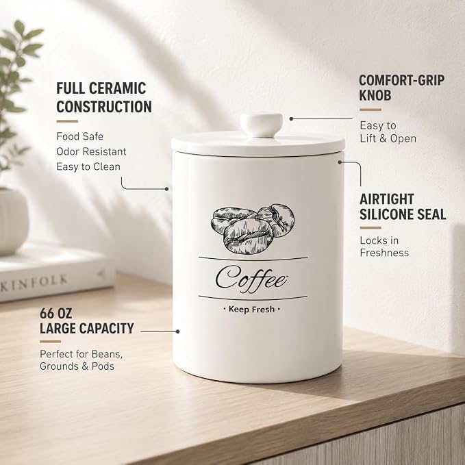 Airtight Coffee Canister - Image 2