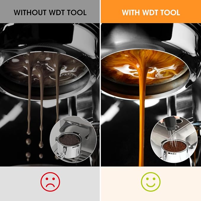 Aieve WDT Tool Espresso, Metal Distribution Tool - Image 5