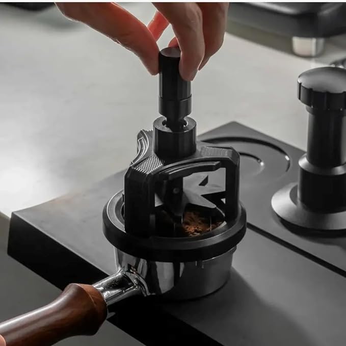 58mm WDT Espresso Tool – Adjustable Height Coffee Distributor & Leveler - Image 3