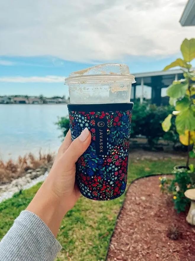 Sok It JavaSok Iced Coffee & Cold Soda Insulated Neoprene Cup Sleeve - Image 3