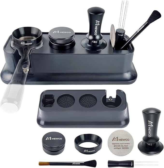 7 Pack Espresso Tamper Station&Coffee Distributor Tamper&Espresso WDT by Unknown