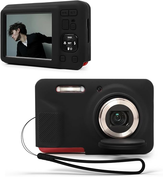 Case for KODAK PIXPRO FZ55, Soft Silicone Camera Case for Kodak FZ55 by TYUANDOUER