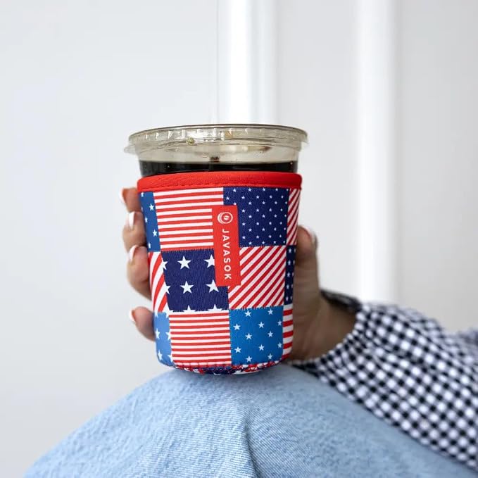 Sok It JavaSok Iced Coffee & Cold Soda Insulated Neoprene Cup Sleeve - Image 4