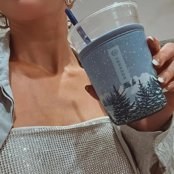 Sok It JavaSok Iced Coffee & Cold Soda Insulated Neoprene Cup Sleeve - Image 4