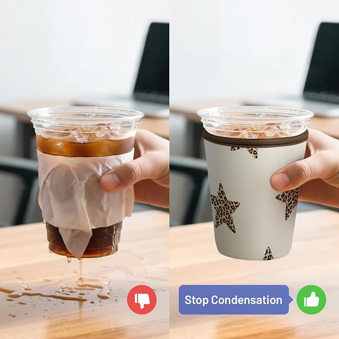 Iced Coffee Sleeve Reusable Cup Sleeves - Image 4
