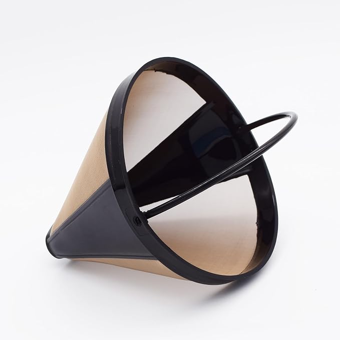 Reusable #4 Cone Coffee Filters Basket Replacement - Image 9