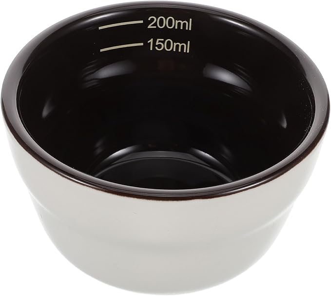 Homoyoyo Ceramic Coffee Test Cup Espresso Bean Dosing Cup by Homoyoyo