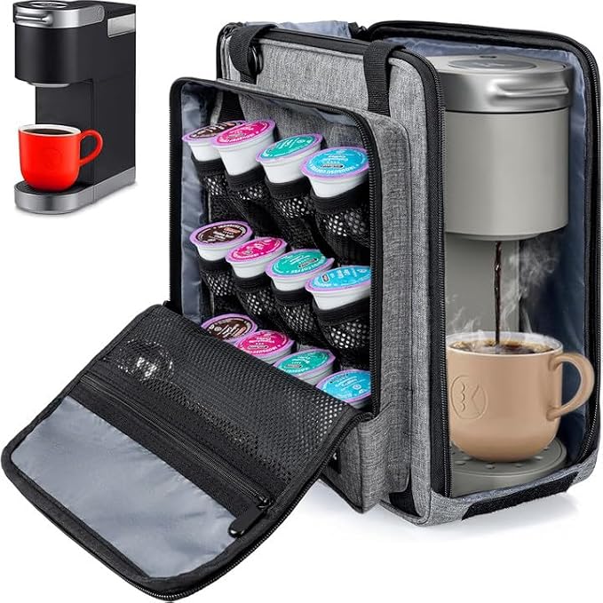 Coffee Maker Carrying Bag Compatible by OUUTMEE