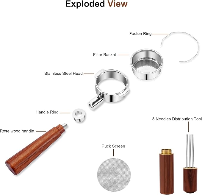 51mm Bottomless Portafilter 2 Ears - Image 6