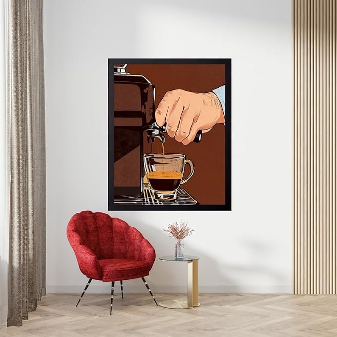 Lawrence Williams Designs Espresso Coffee Machine Poster - Image 5