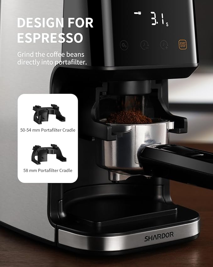 SHARDOR Conical Burr Espresso Coffee Grinder Electric - Image 5