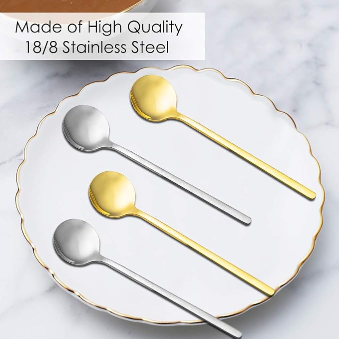Pack of 8, findTop Mini Teaspoons Set - Image 3