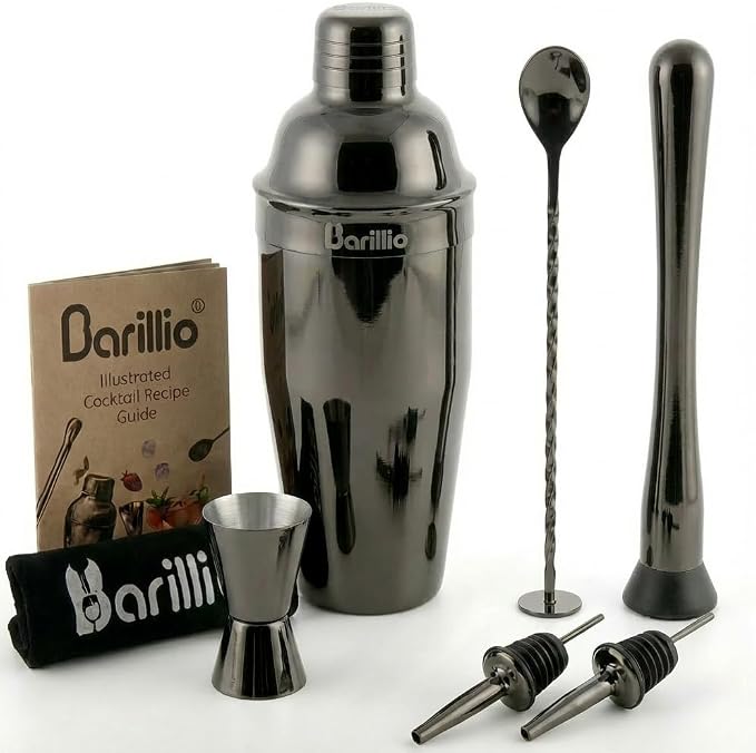 Barillio Black Mixology Bartender Kit by Barillio