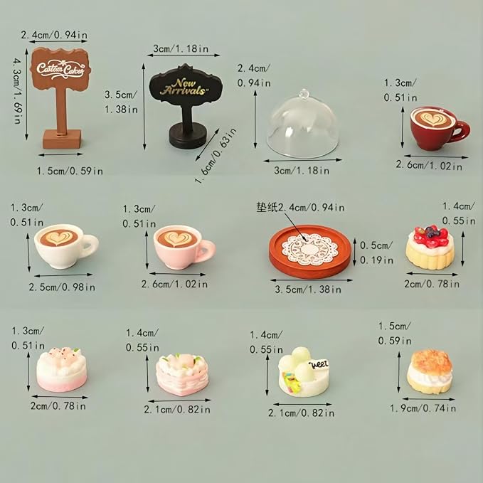 Miniature Bakery Display Set - Image 5