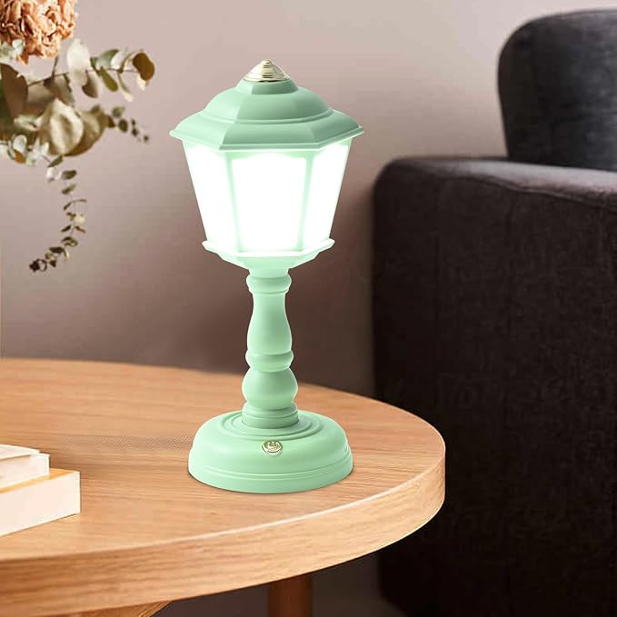 Mini Desk lamp Vintage, LED Desk Lamp Dimmable Table Lamp Reading Lamp - Image 6