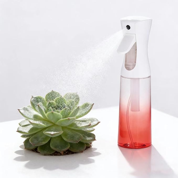ZALUJMUS Ultra Fine Mist Spray Bottle, 50ml Continuous Sprayer, Plastic - Image 2