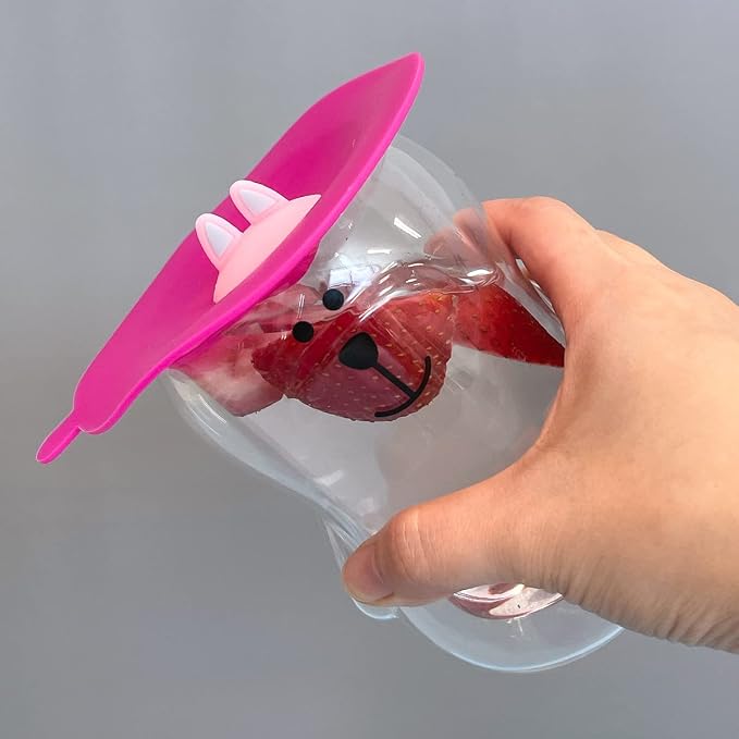 Wrapables Silicone Cup Lids, Anti-Dust Airtight Mug Covers - Image 4