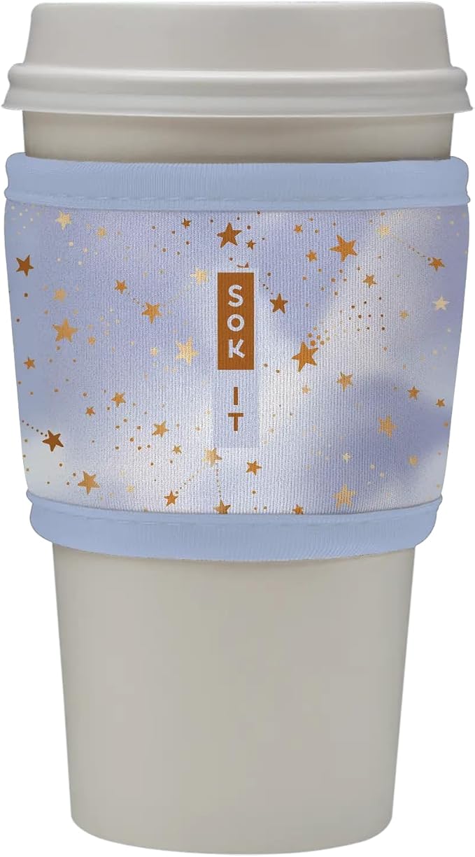 Sok It HotSok Coffee & Tea Reusable Insulated Neoprene Cup Sleeve by SokIt
