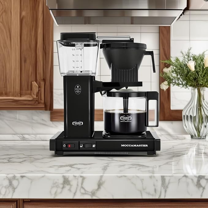 Technivorm Moccamaster 53937 KBGV 10-Cup Coffee Maker Black, 40 Ounce - Image 5