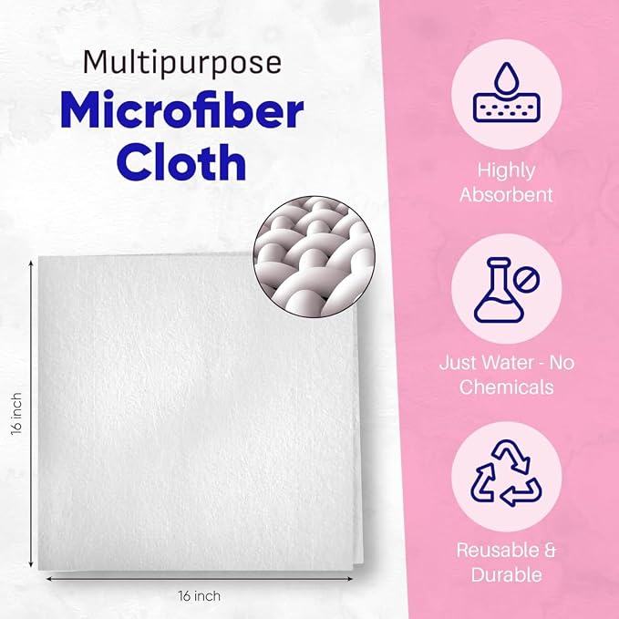 Zezo Fiber Miracle Cleaning and Polishing Cloth By Kaywos) - Image 3
